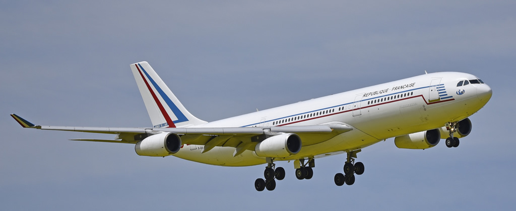 Airbus A340 F-RAJB of the French Air Force